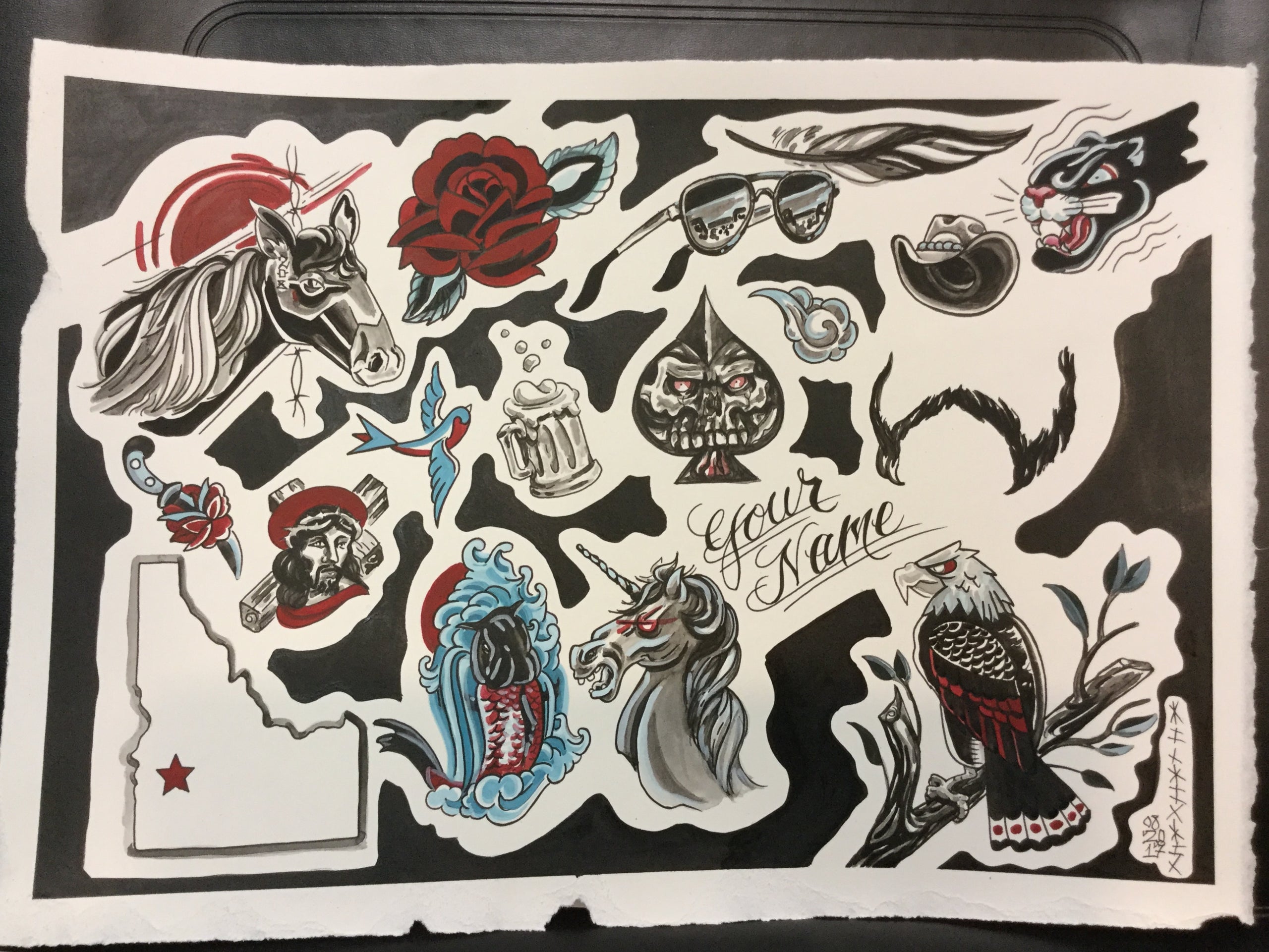 Idaho flash sheet